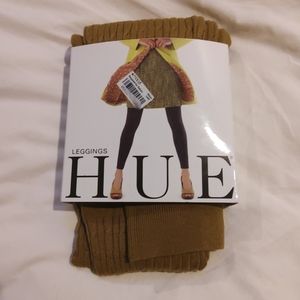 💥New💥HUE Cozy Cable Sweater Leggings in Camel